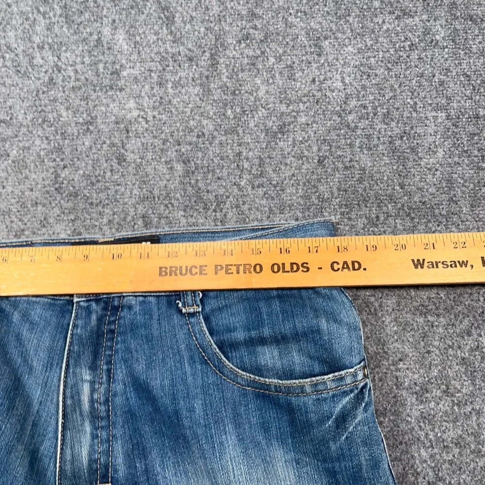VTG Southpole Relaxed Straight Jeans Mens 34 Flap Pocket Y2K Faded Streetwear